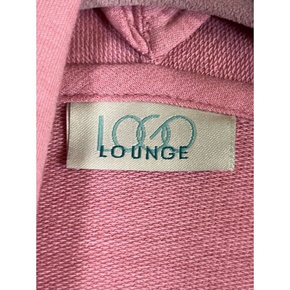 Logo Sweater M Pink Cardigan Swiss Dot Feminine Ballerina Neutral Casual Girly - Picture 2 of 12